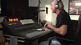 dirty grandpa fucks two big tits whores in stockings with monster cocks cum on tits 😈💦