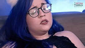 Boyfriend's Heart Races Watching Beautiful Latina Girlfriend's Dildo Buttplug Masturbation Climax and Intense Cum