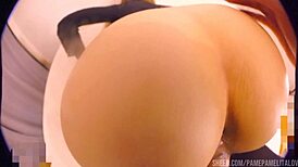 i catch stepsis rubbing her pussy so i ride her ass with my cum load