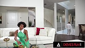 skylar snow squirts busty tits riding rough deepthroat outdoors devils film