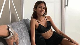 😏 stepsis welcomes me home then we fuck hard in parents' house full story