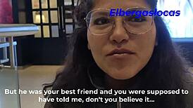 Boyfriend bangs best friend thick long cock so I join anal creampie fuck