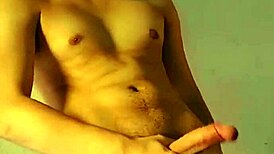 hey babe you see this sexy futa stroking her huge dick alone?