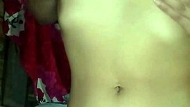 latina babe masturbates sensually showing big natural tits perfect body intimate