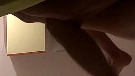 our first homemade sextape captures girlfriend's hot amateur couple fucking