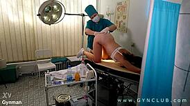 doctor's gyno exam turns super kinky with patient 😏🔥