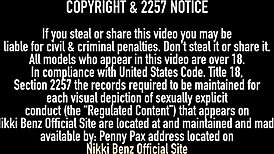 nikki benz strips fat ass rides monster cock doggystyle deepthroat