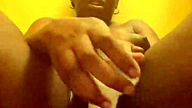 hey watch me drip wet while i ram toys in my ebony pussy dirty talk nonstop