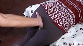 Latin teen slut rams huge anal dildos till gaping orgasm squirts everywhere