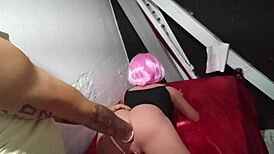 hot stepdaughter dressed as schoolgirl turns into fuck doll