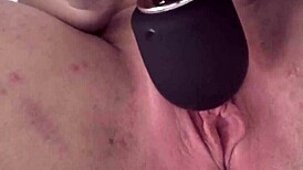 sexy big butt pawg close up tight pussy contractions during solo orgasm masturbation