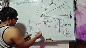 Nerdy Asian Student Calculates Hot Bedroom Math with Teacher Cock!