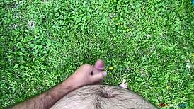 short-haired brunette moans homemade first outdoor forest masturbation 2024