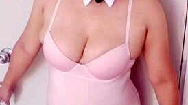 aurora estelar's fat mexican milf pussy flashes in hot mature homemade workout compilation