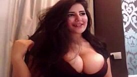 Katrina Kaif Look-Alike Shakes Massive Tits