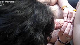 Wanna see this petite slut get wild and beg for more?