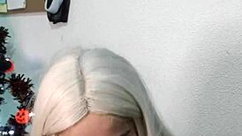 Wellington explodes deep in witch's throat after wild Halloween suck