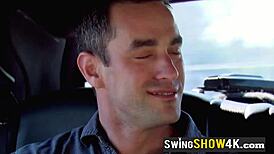 swingers strip naked all summer for nonstop group orgy action