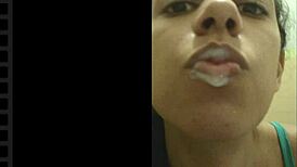 Provoked Brunette Latina Wife Slut Deserves Hard Pounding