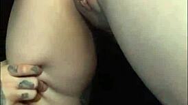 big booty white milf twerks teases rimmed by huge black cock