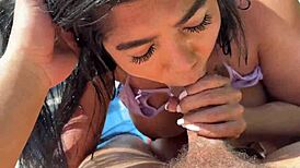 Dia Bella Twerks Juicy Latina Ass on Teddy Tarantino's Cock Poolside