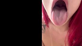 camila gaucha rips clothes for sensual latina dildo tease and orgasm show