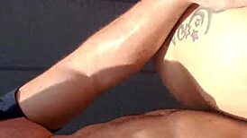 whoa i choked gagging on that fat latina bbw cock outside