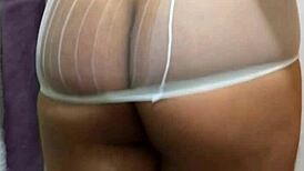 nafida shakes massive big ass cheeks in raw fetish