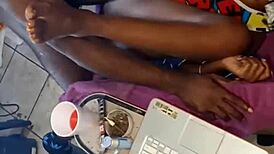 wanna fuck this ebony milf then drag her to gloryhole?