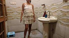 i caught my desi stepdaughter smokin so im punishin her tight pussy now