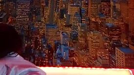 Colombian brunette solo masturbates dildo outdoor flashing natural tits live.