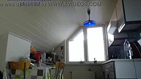 Stepdaughter's virgin gymnast ass gives dad hardest erections in acrobatic gym sex