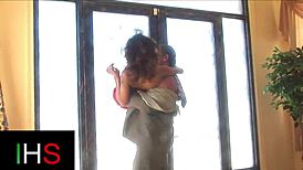 gorgeous brunette gets her wet pussy licked then fucked hard doggystyle cowgirl