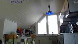 Stepdaughter's virgin gymnast ass gives dad hardest erections in acrobatic gym sex