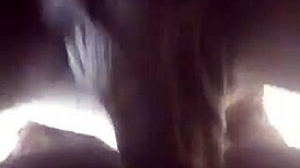 Afroking Delivers Hard Doggystyle Pounding from Behind to Her Big Tits