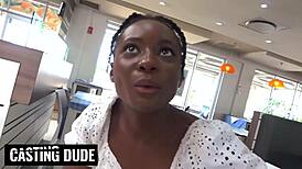 insane ebony tinder babe deepthroats bbc on first date!