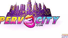 Sawyer Cassidy spots massive BBC and dives into hardcore anal pounding.