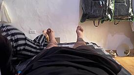 hermosa colombian university girl sucks my whole cock and swallows every drop of milk