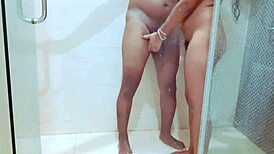 Hot Wife Fucks Hubby Hard in Steamy Shower Orgasm!