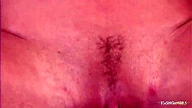 blonde's small tits bounce in juicy double penetration threesome ride