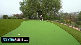 stepdaddy's huge cock barely fits my tiny mouth can you believe it?