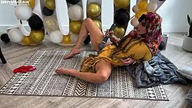 god bhabi aaliyah yasin looks so sexy ripping clothes for big black cock pounding and facial cum