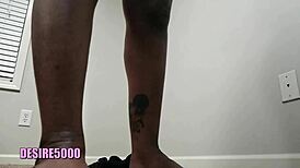 my huge ass ebony wife twerks her curvy cheeks seductively