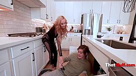 Why resist when busty blonde danae mari begs for rough titty fuck?