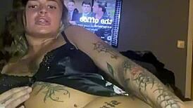 Goth slut craves filling her tight ass with cock