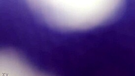 guy licks amateur pussy close-up before cum-covered cock ride