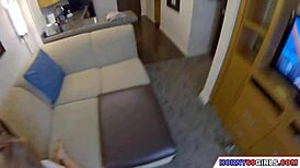 her perfect natural tits and wet pussy ride hard all night