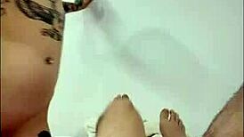 juicy tattooed iranian teen bent over doggystyle