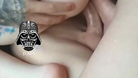 he takes both cocks deep in her tight holes double penetration bliss