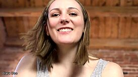 Clara dee pegs ass first then anal pov strapon femdom